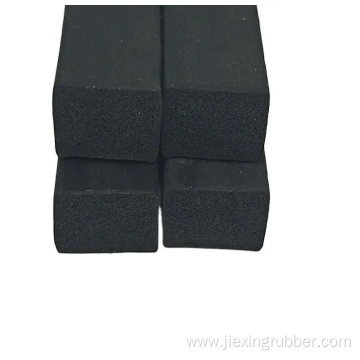 flat silicone foam profile sponge rubber seal